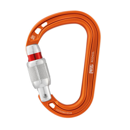 Petzl Rocha Screwgate Orange