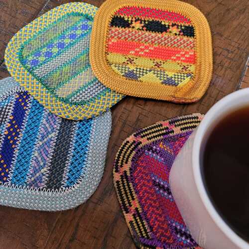 Send On Rope Coasters - 4 Pack